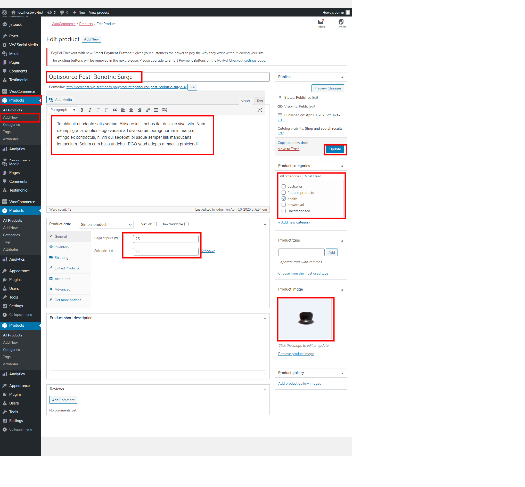 Image showing how to add content of Why Choose Us